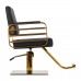 Hairdressing Chair GABBIANO AVILA GOLD black